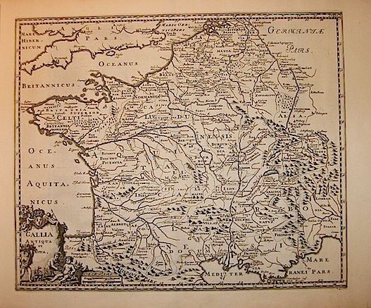 Cluver Philipp (Cluverius Philippus) Gallia antiqua et nova 1678 Braunschweig